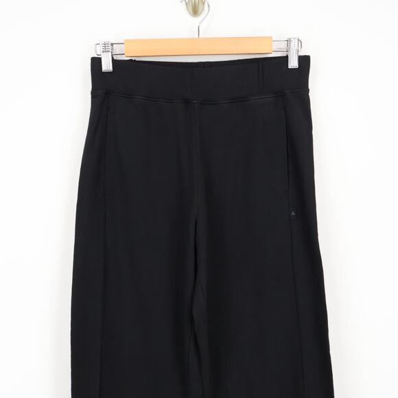 American Giant Womens French Terry Straight Sweatpant Black Size Small NWOT - Picture 2 of 7